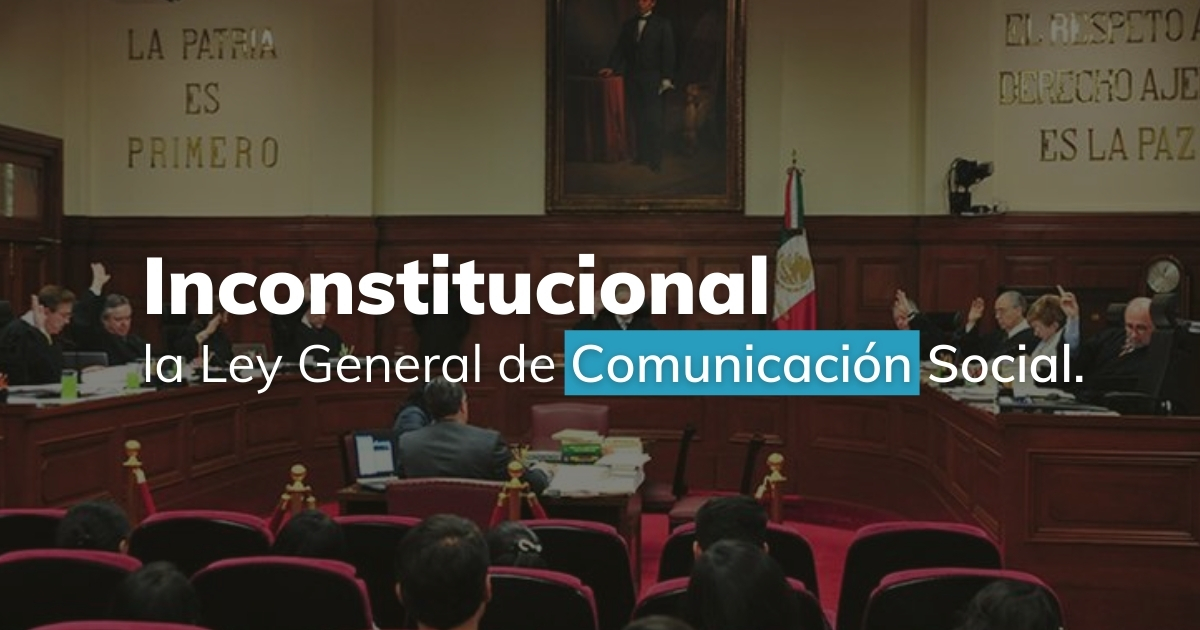 La Suprema Corte de Justicia de la Nación declara inconstitucional la ...